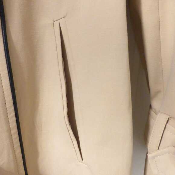 GUESS tan trench coat with removable belt - Picture 8 of 14